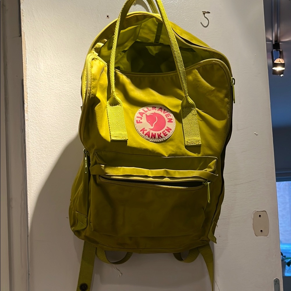 Kånken Yellow Backpack